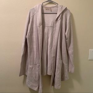 Zella oversized hooded cardigan